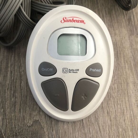 Sunbeam A02-TC-02U2 Model O85KQ Dual Heating Electric Blanket 4-Prong Controller - Picture 6 of 9